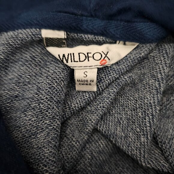 Wildfox HADLEY Tie-Dye Relaxed Fit Hoodie Sweatshirt - Picture 2 of 6